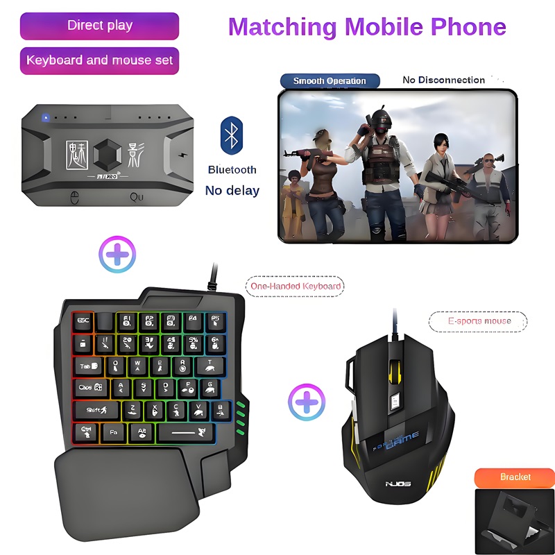 Gaming Keyboard And Mouse Set - Konverter Gamepad Ponsel M1 Pro, Mouse