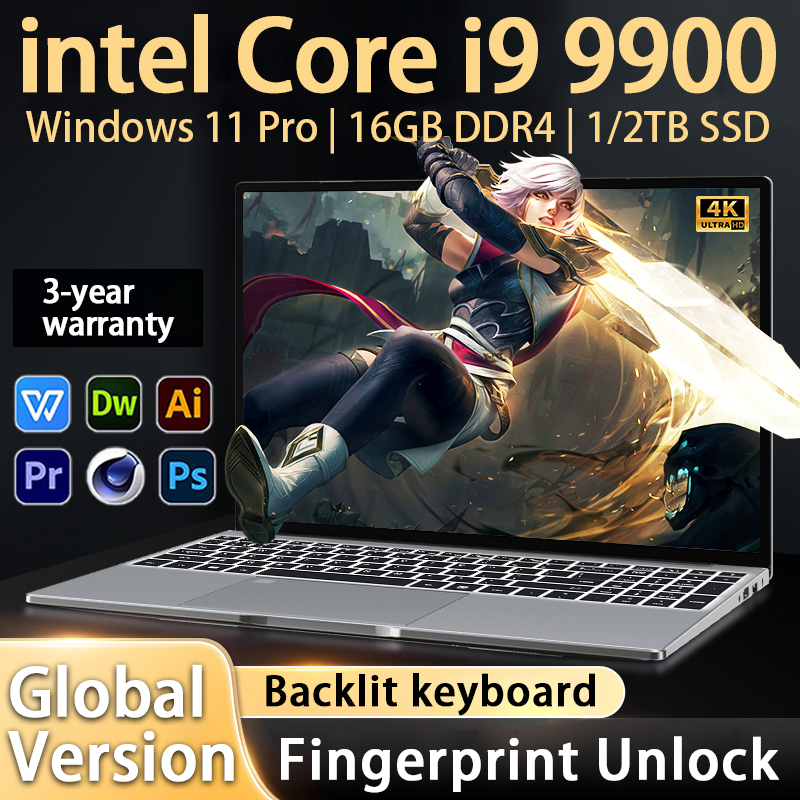 Gaming Keyboard 2026 - Laptop Baru 2026, Layar 15,6 Inci,