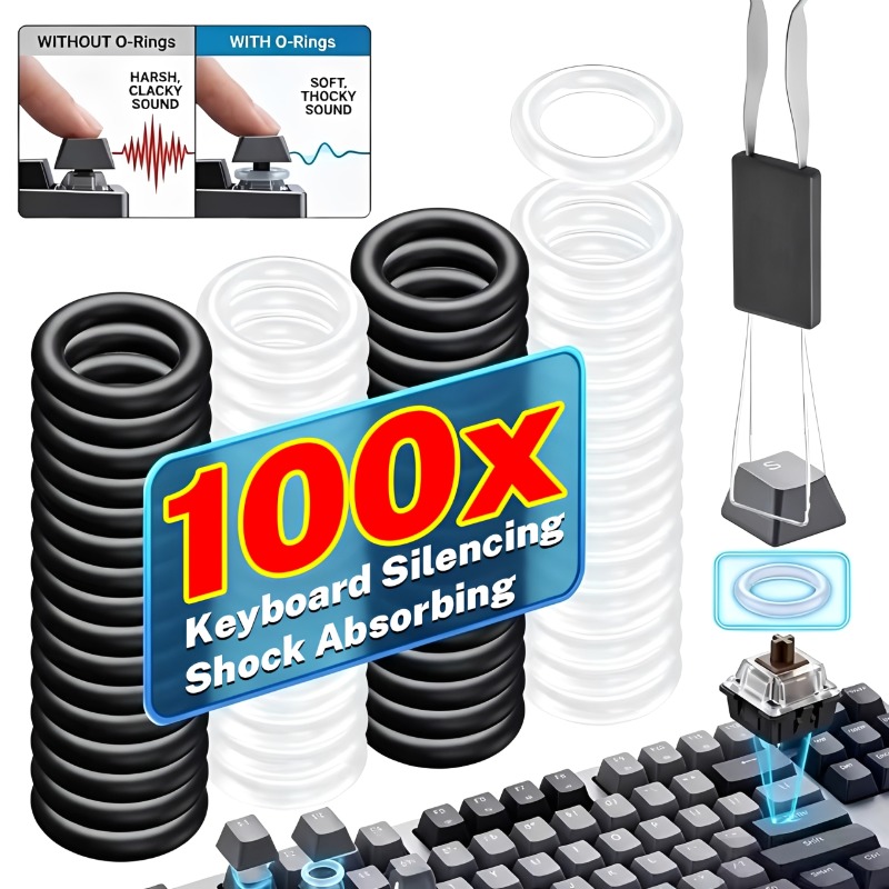 Keycap Puller Ring - O-Ring Keyboard Mekanis Peredam Suara dengan