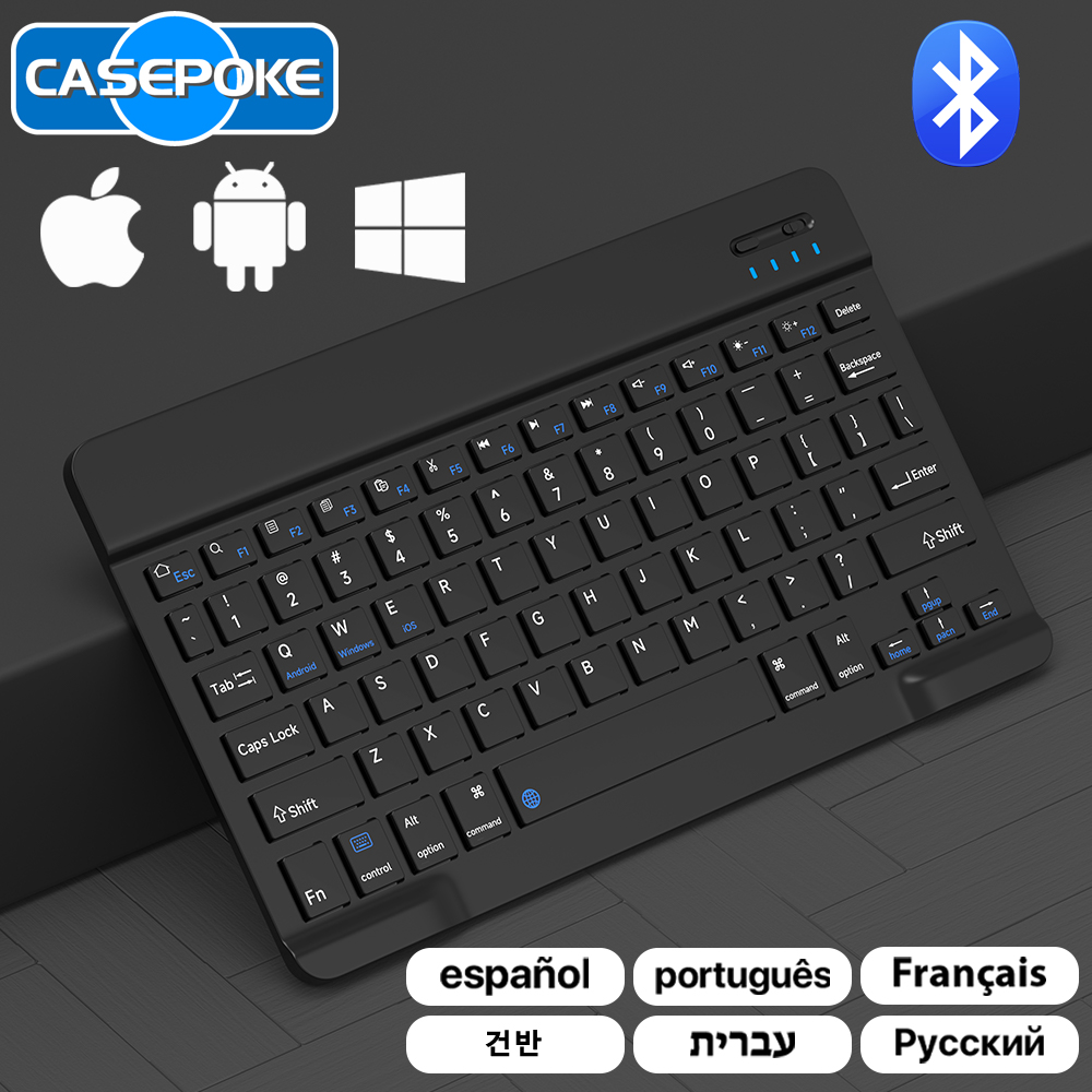 Gaming Keyboard And Mouse Wireless - CASEPOKE Keyboard dan Mouse Mini, untuk
