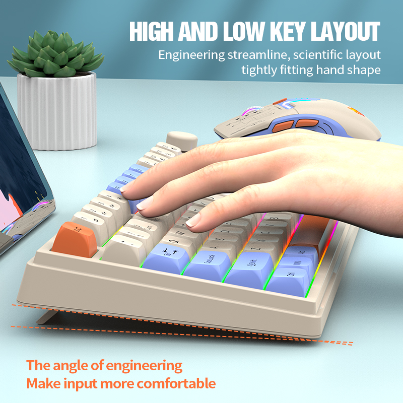 2.4G Keyboard dan Mouse Gaming - Gaming Keyboard And Mouse Set ulasan dan harga