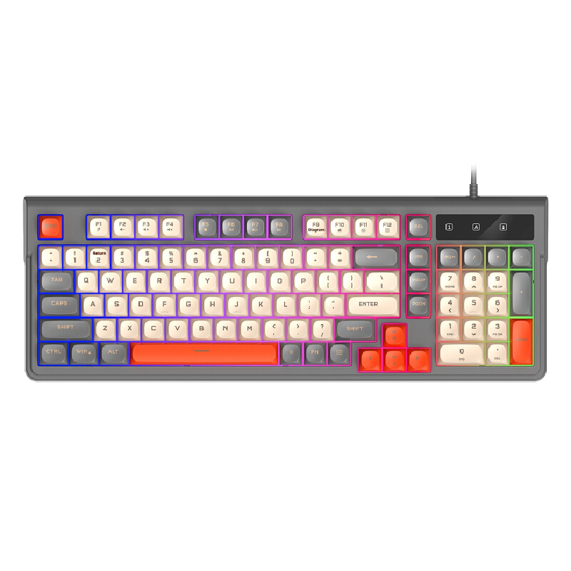 Keyboard Gaming 98 Tombol Seny - Gaming Keyboard That Is Quiet ulasan dan harga