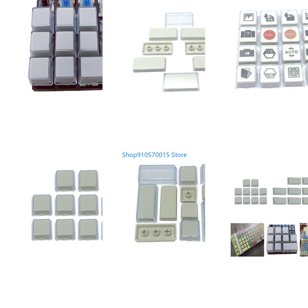 B95C ABS Tutup Tombol Dua Lapi - Keyboard Gaming Transparent ulasan dan harga