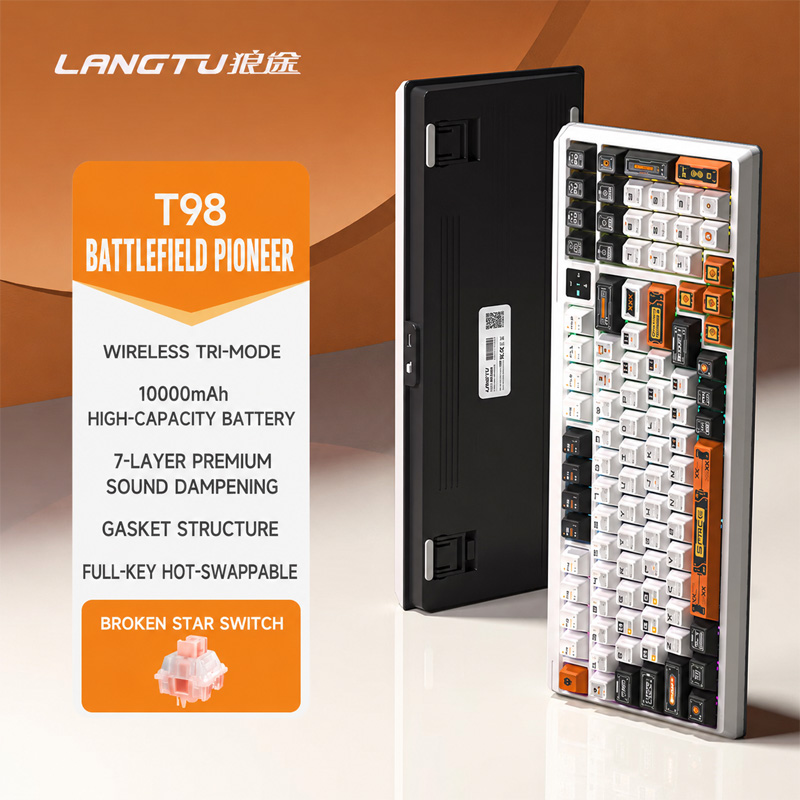Langtu T98, Keyboard Mekanik K - Gaming Keyboard And Mouse Set ulasan dan harga