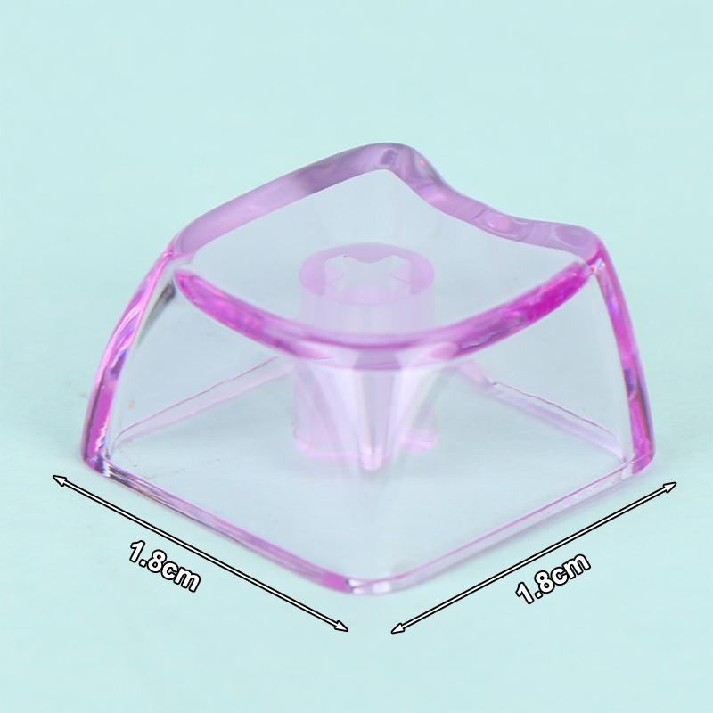 10 Buah Keycap Transparan Berb - Keyboard Gaming Transparent ulasan dan harga