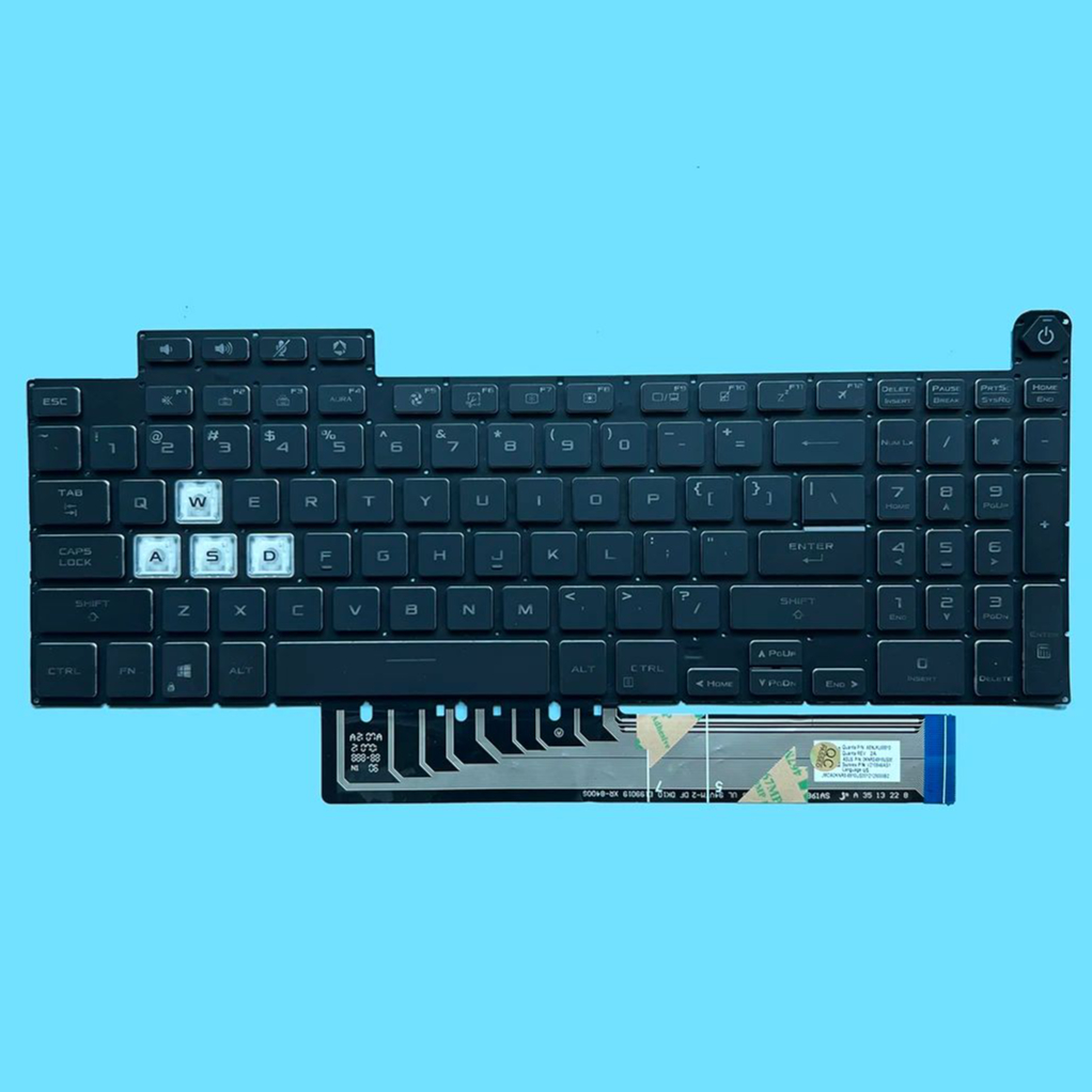 XIN-Rusia-AS Keyboard Laptop d - Gaming Keyboard Asus ulasan dan harga