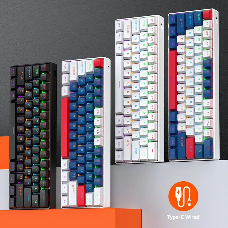 T-WOLF T60 61Key Mechanical Ga - Gaming Keyboard Not Typing ulasan dan harga