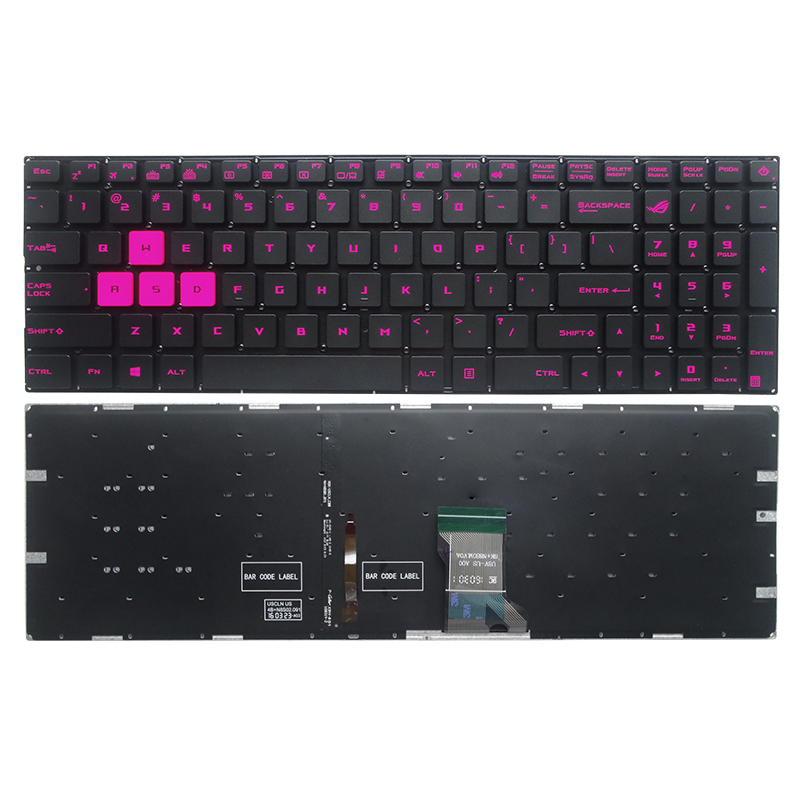 GZEELE Keyboard Laptop lampu l - Gaming Keyboard Asus ulasan dan harga