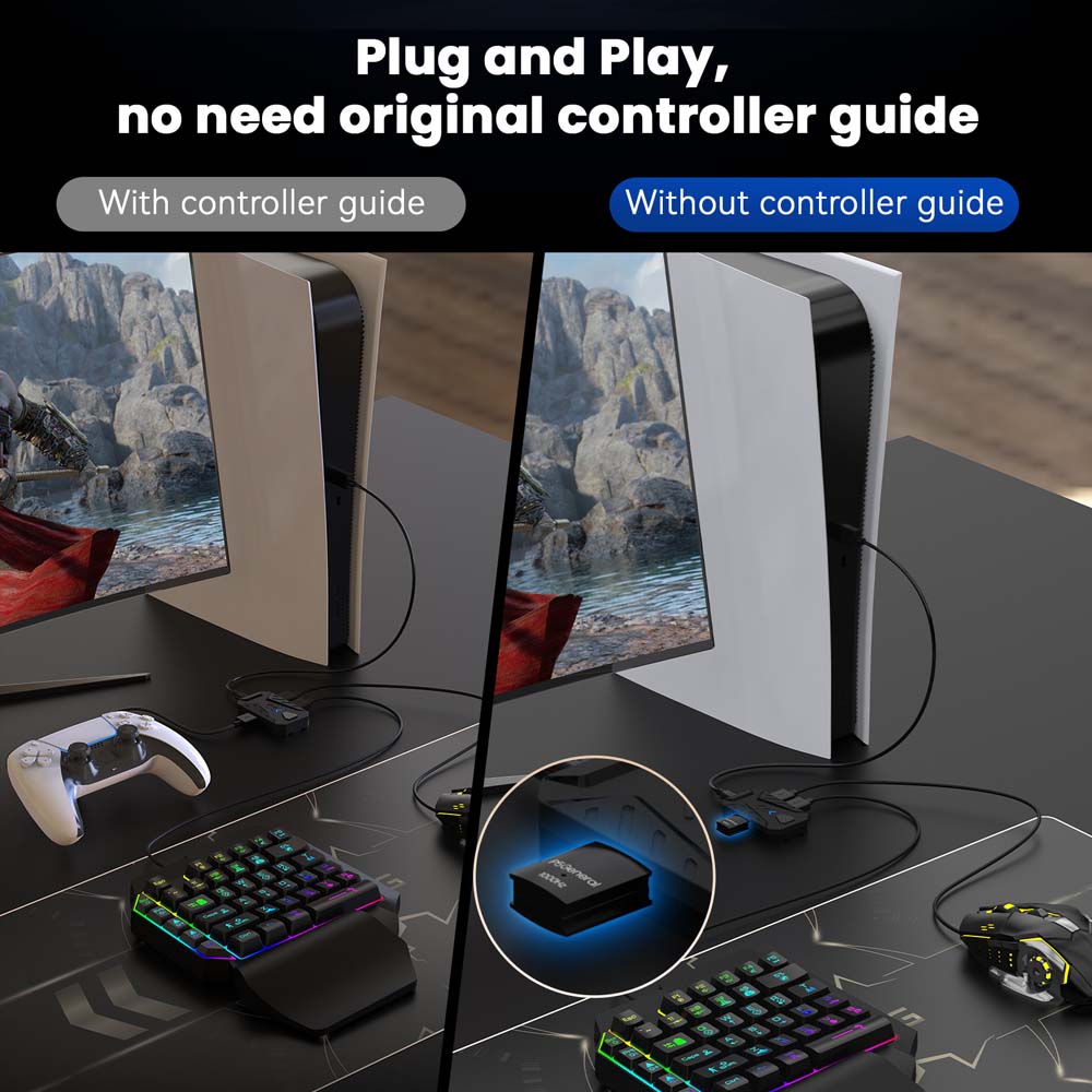 Untuk PS5 Gaming Keyboard Mous - Gaming Keyboard And Mouse Set ulasan dan harga
