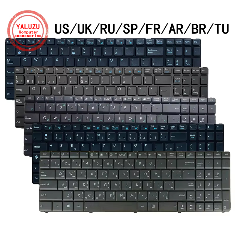 Keyboard Laptop US/UK/RU/SP/FR - Gaming Keyboard Asus ulasan dan harga