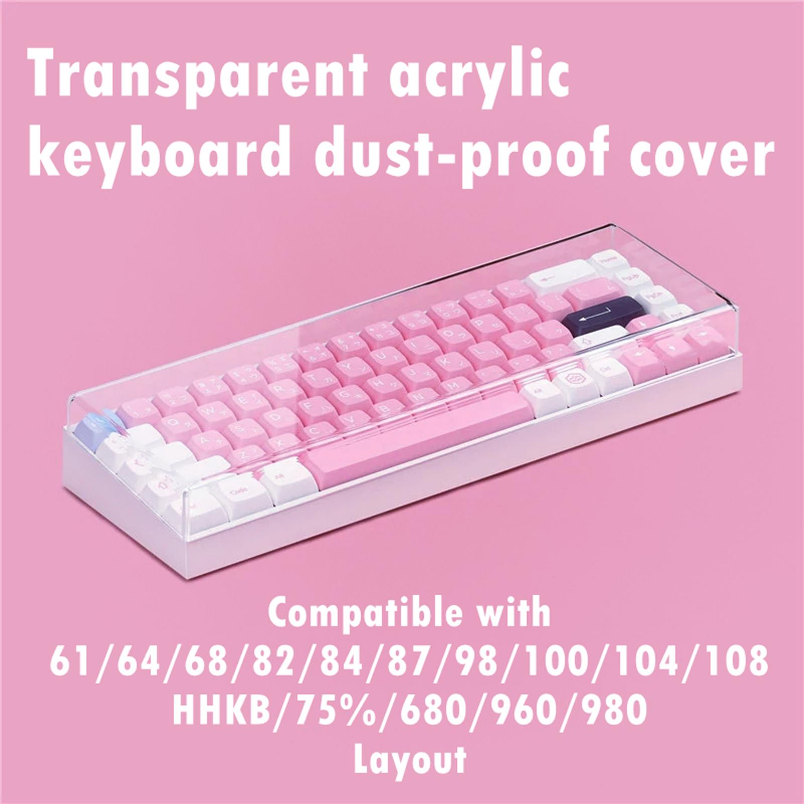 Sarung Keyboard Mekanikal akri - Keyboard Gaming Transparent ulasan dan harga