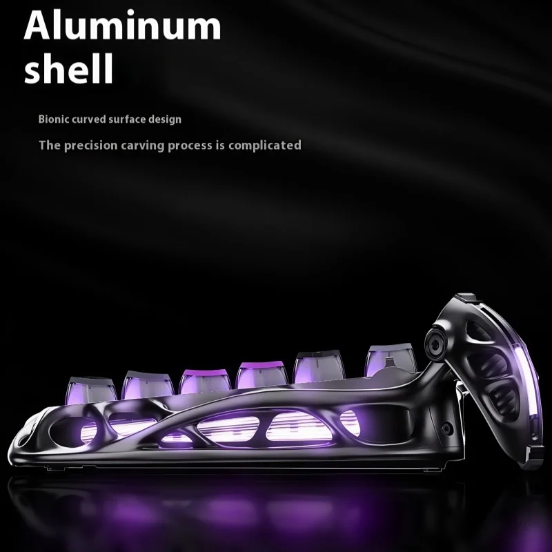 Keyboard Mekanik Gaming GravaS - Keyboard Gaming Transparent ulasan dan harga