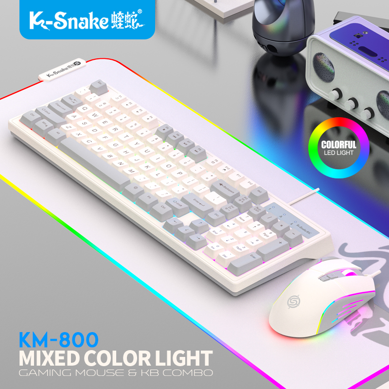 KM‑800 Kombinasi Keyboard dan  - Gaming Keyboard And Mouse Combo ulasan dan harga