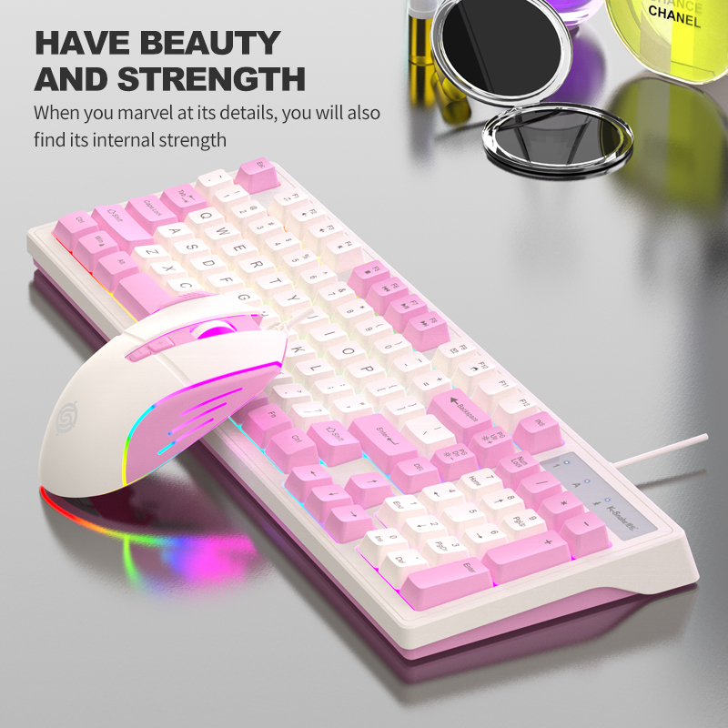KM‑800 Kombinasi Keyboard dan  - Gaming Keyboard And Mouse Combo ulasan dan harga