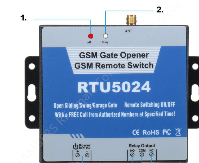 RTU5024 GSM Pembuka Gerbang Re - Switch Opener Tool ulasan dan harga