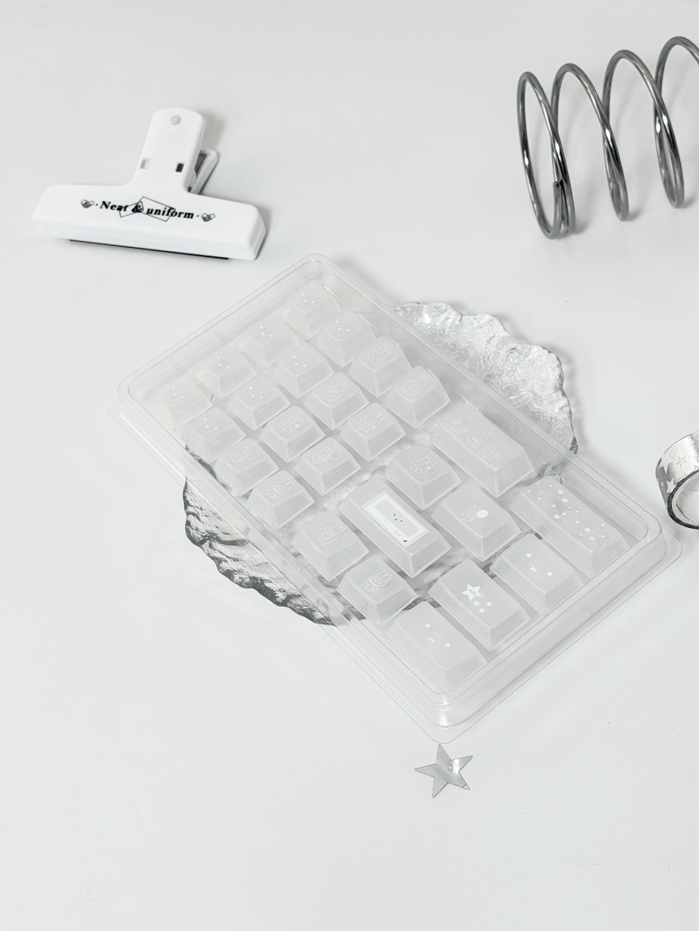 Tombol Keyboard Kawai Miffy, B - Keyboard Gaming Transparent ulasan dan harga