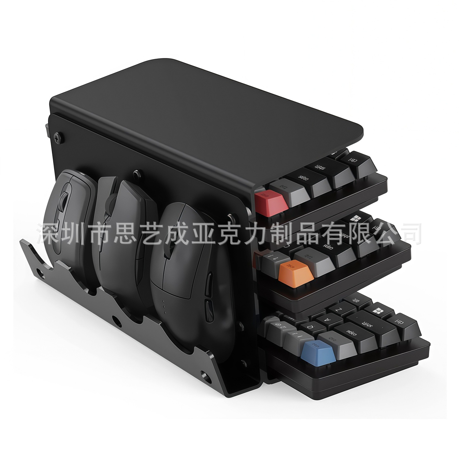 Penyangga Keyboard Akrilik 3 L - Keyboard Gaming Transparent ulasan dan harga